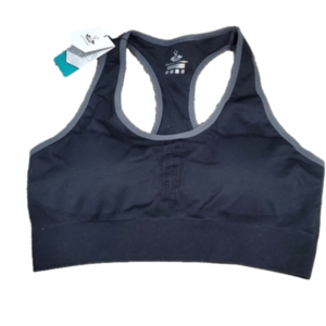 Heath Yoga Black Sports Bra